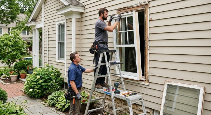 Arched Window Repair in Alpharetta, GA