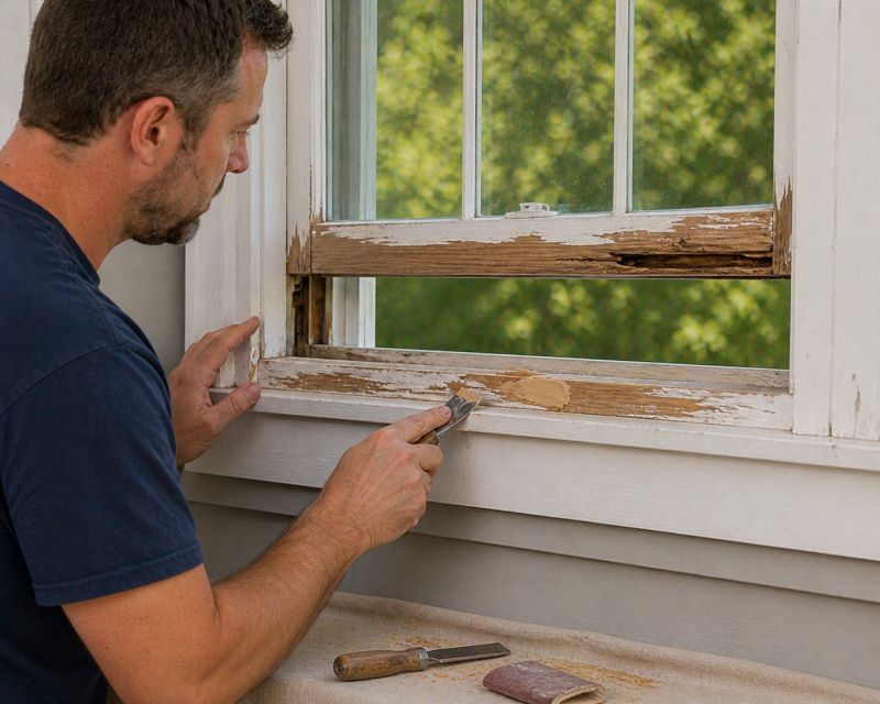 Wood Window Repair in Overland Park, KS